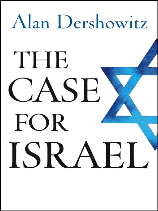 Title details for The Case for Israel by Alan Dershowitz - Available